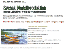 Tablet Screenshot of modellproduktion.se